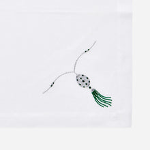 Load image into Gallery viewer, Pendant Hand-embroidered Dinner Napkin
