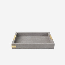 Load image into Gallery viewer, Christie Desk Tray Barley Shagreen
