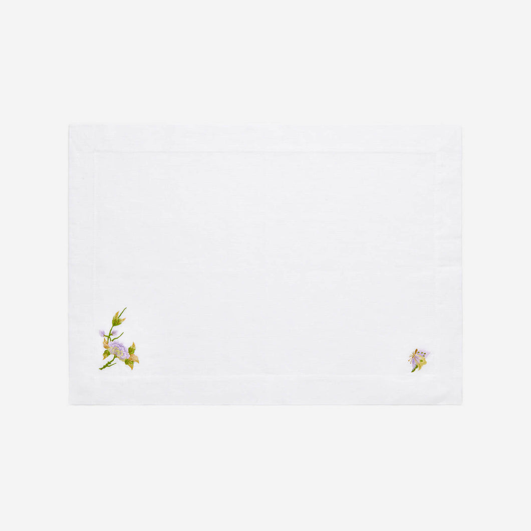 Lilac Flower & Butterfly Placemat