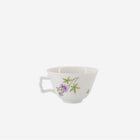 Lilac Floral Bouquets Espresso Cup & Saucer Dahlia