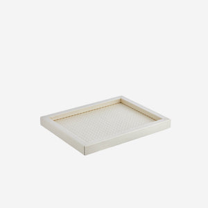 Chaumont Valet Tray Pearl White - Small