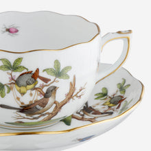 Load image into Gallery viewer, Rothschild Bird Teacup &amp; Saucer - Set of 6
