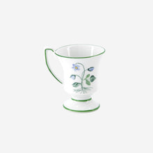 Load image into Gallery viewer, Botanique Violet Pedestal Teacup
