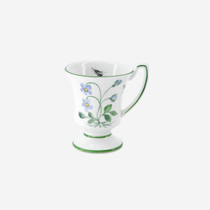 Botanique Violet Pedestal Teacup