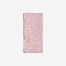 Candy Raspberry Striped Dinner Napkin