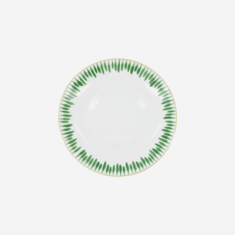 Allée de Cyprès Green Dinner Plate