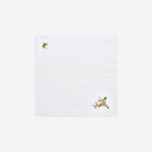 Lilac Flower & Butterfly Tea Napkin - Set of 2