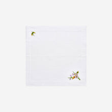 Load image into Gallery viewer, Lilac Flower &amp; Butterfly Tea Napkin - Set of 2

