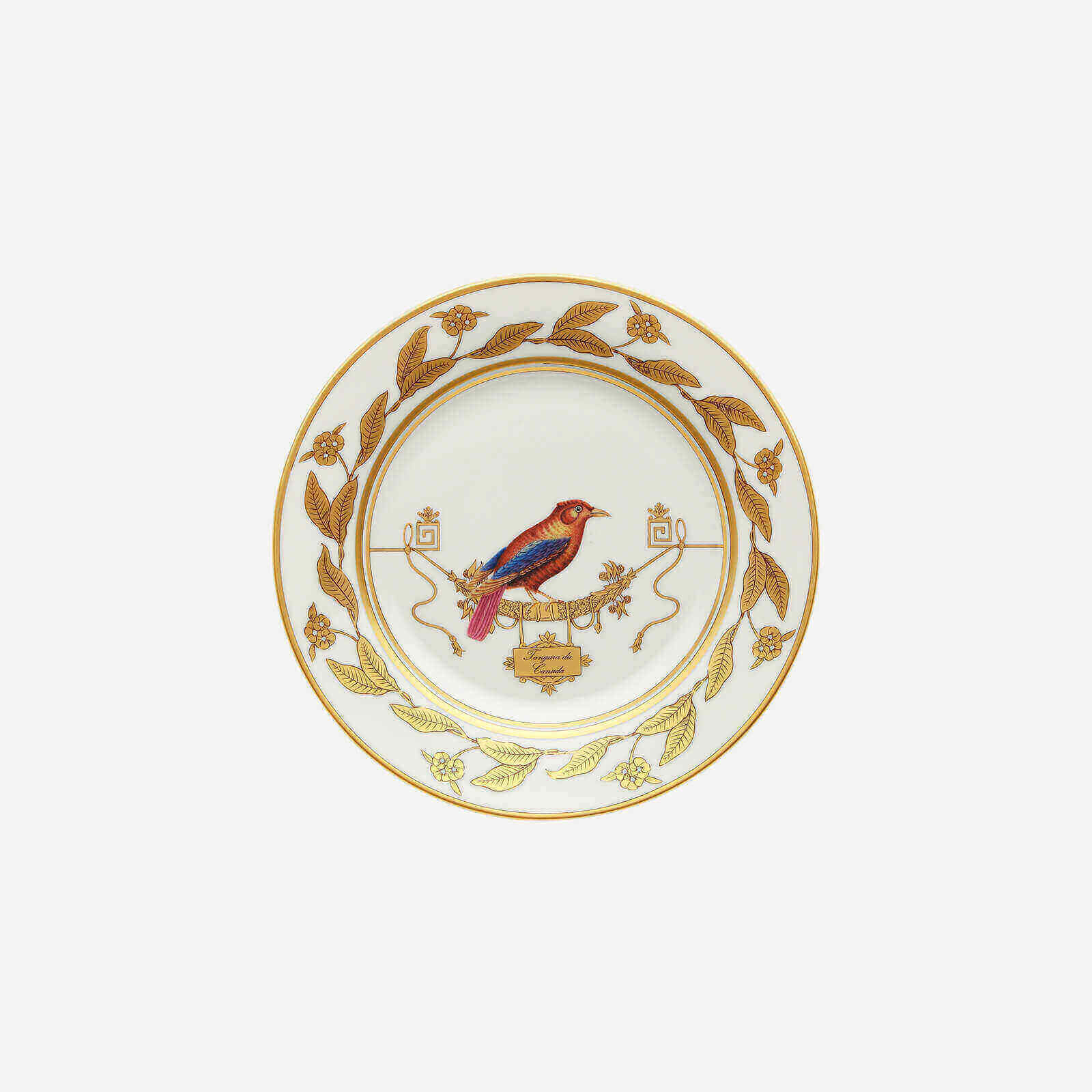 Bonadea | Ginori 1735 | Volière Bird Dessert Plate - Set of 6