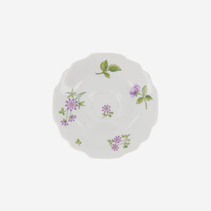 Lilac Floral Bouquets Espresso Cup & Saucer - Peony