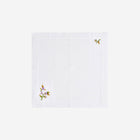 Lilac Flower & Butterfly Tea Napkin - Set of 2