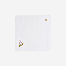 Load image into Gallery viewer, Lilac Flower &amp; Butterfly Tea Napkin - Set of 2
