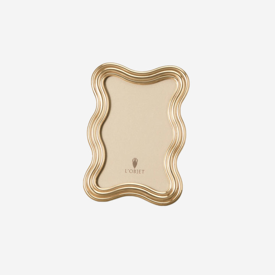 L'Objet Ripple Gold Frame - Small