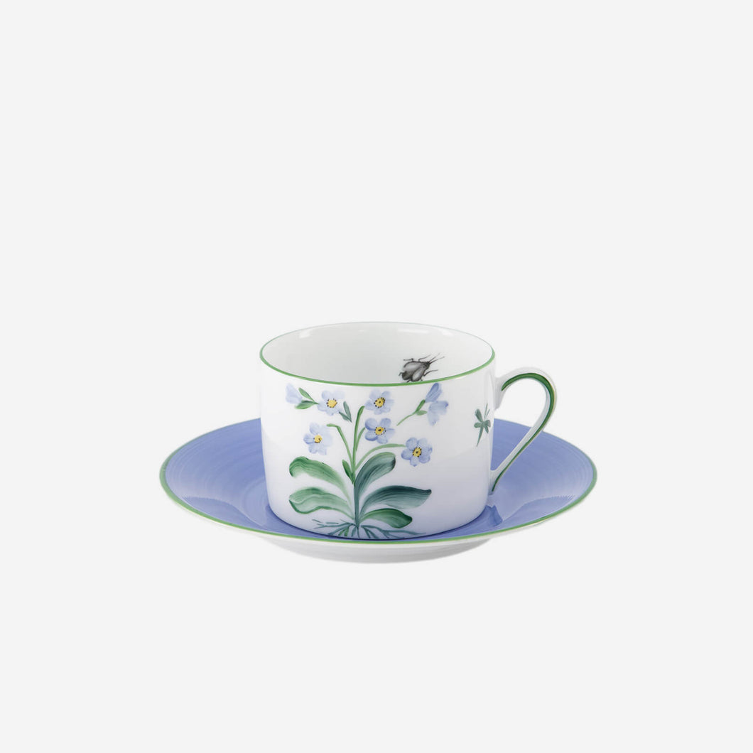 Botanique Primrose Teacup & Saucer