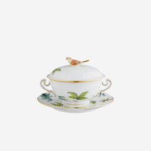 Load image into Gallery viewer, Foret Foliage Bouillon Cup &amp; Saucer

