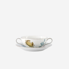 Load image into Gallery viewer, Under the Sea Consommé Cup and Saucer
