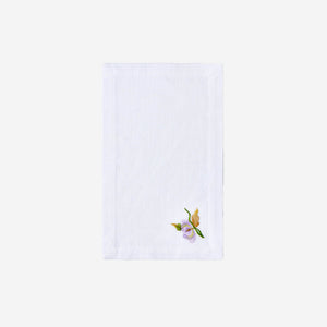 Lilac Flower & Butterfly Cocktail Napkin - Set of 4