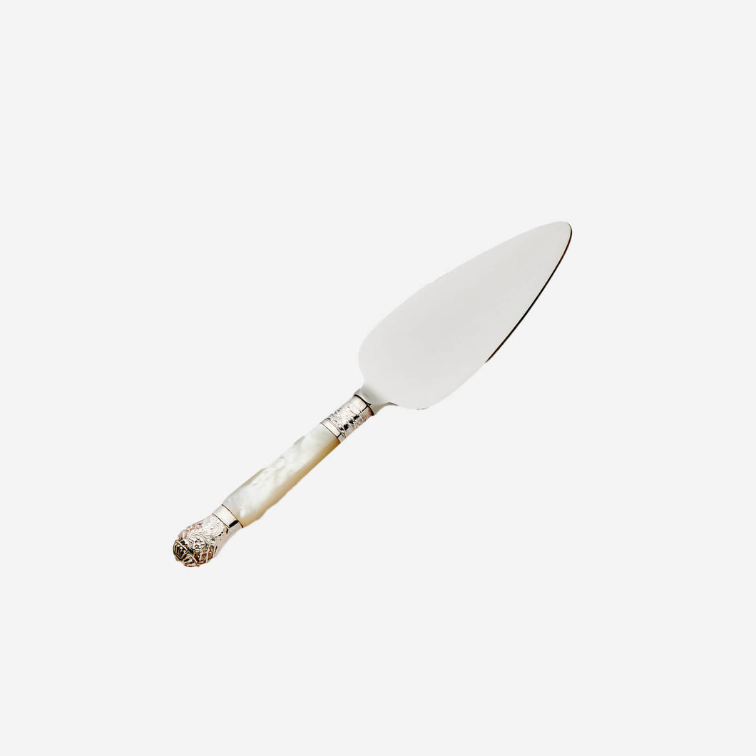 Mother of Pearl Cake Server