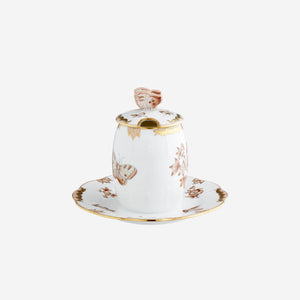 Fortuna Mustard Pot Antique Brown