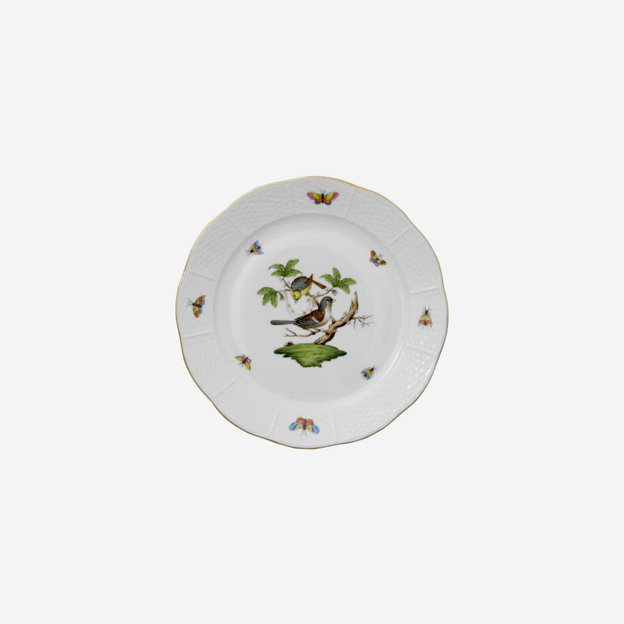 Herend Rothschild Bird Dessert Plate - Set of 6