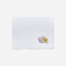 Load image into Gallery viewer, Lilac Flower &amp; Butterfly Cocktail Napkin - Set of 4
