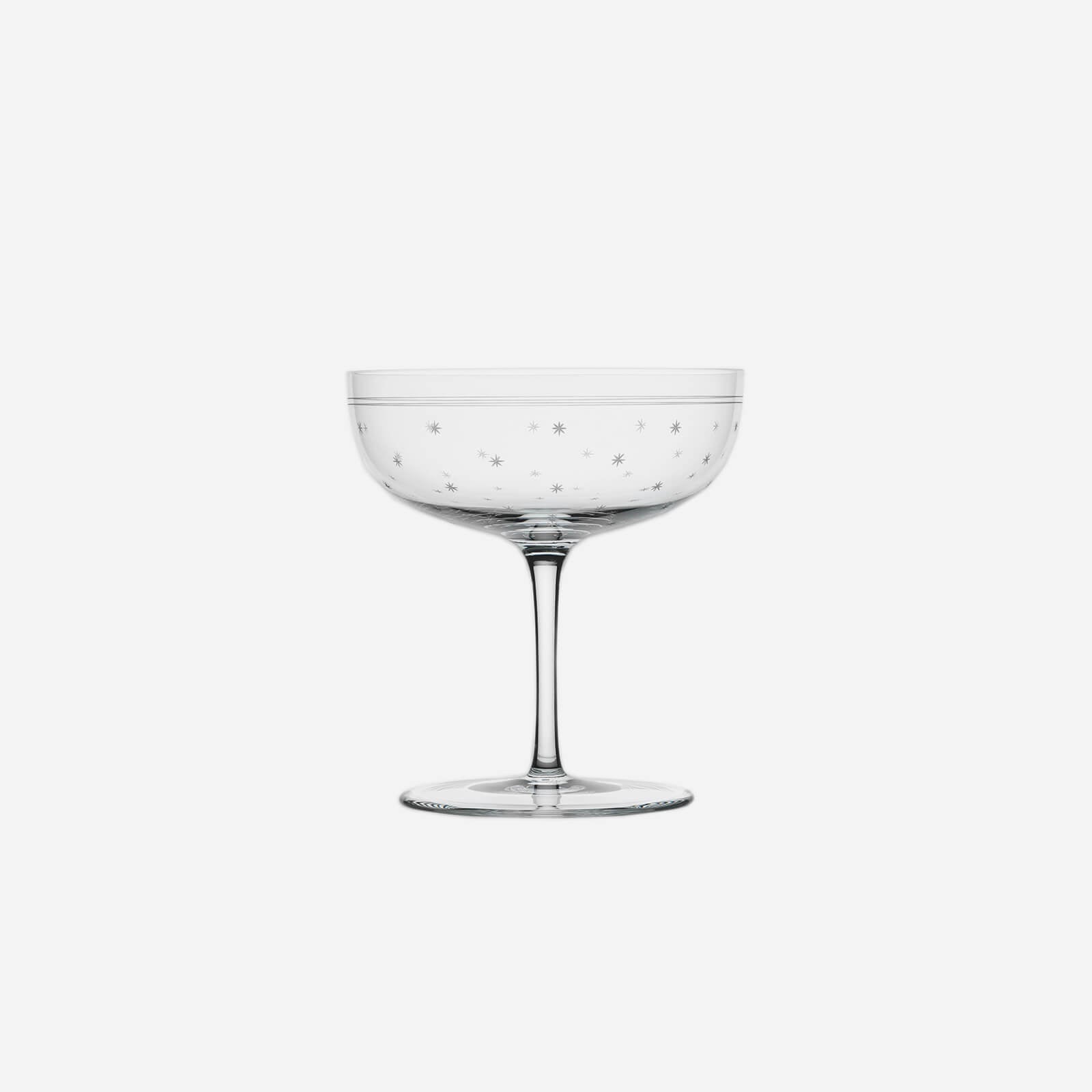 Rothschild Stars Champagne Coupe