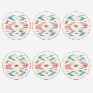 Ikat Dinner Plate - Set of 6