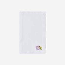 Load image into Gallery viewer, Lilac Flower &amp; Butterfly Cocktail Napkin - Set of 4
