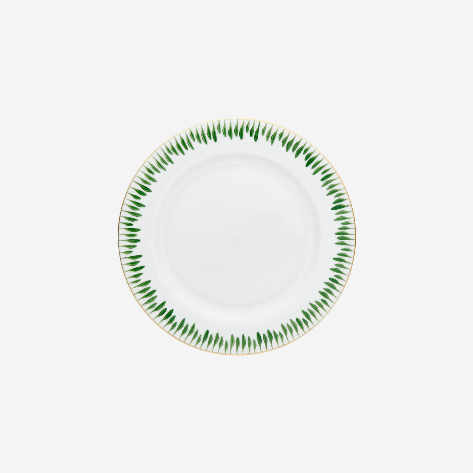 Bonadea | Marie Daâge | Allée de Cyprès Green Charger Plate