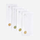 Sweet Surprise Embroidered Cocktail Napkin - Set of Four