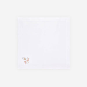 Jacobean Flowers Dinner Napkin Style II - Set of 6