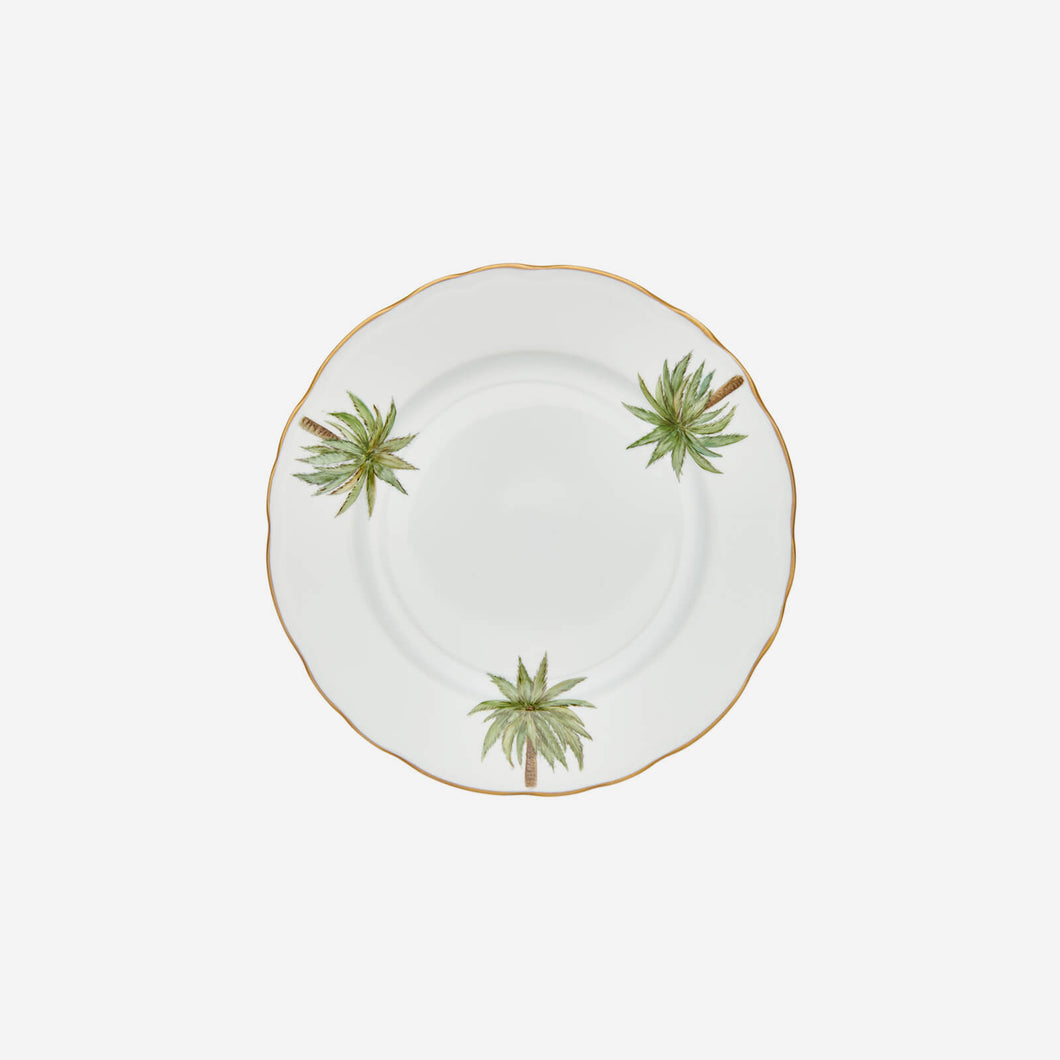 Tropical Tree Dessert Plate