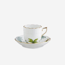 Load image into Gallery viewer, Foret Foliage Espresso Cup &amp; Saucer
