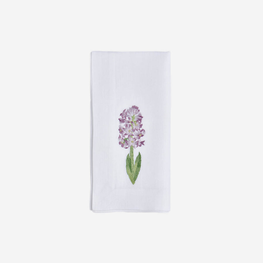 Atelier Bonadea Spring Flower Embroidered Dinner Napkin - Set of 4