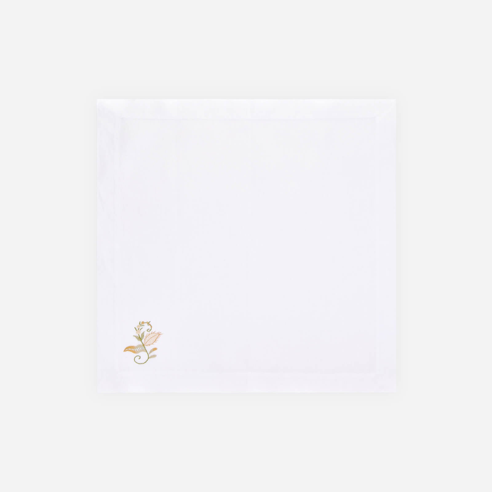 Jacobean Flowers Dinner Napkin Style II - Set of 6