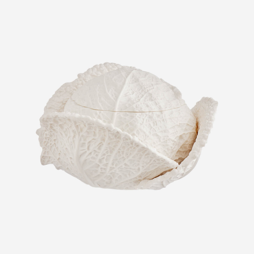 Porcelain Cabbage Tureen - Large