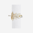 Mother of Pearl Garland Napkin Ring - Set of 4