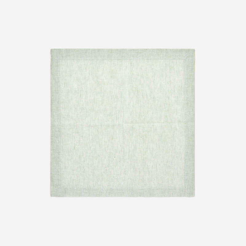 Candy Green Striped Dinner Napkin