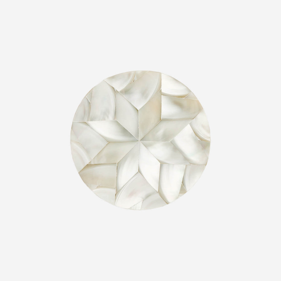 Bonadea Mother of Pearl Coaster - Set of 4