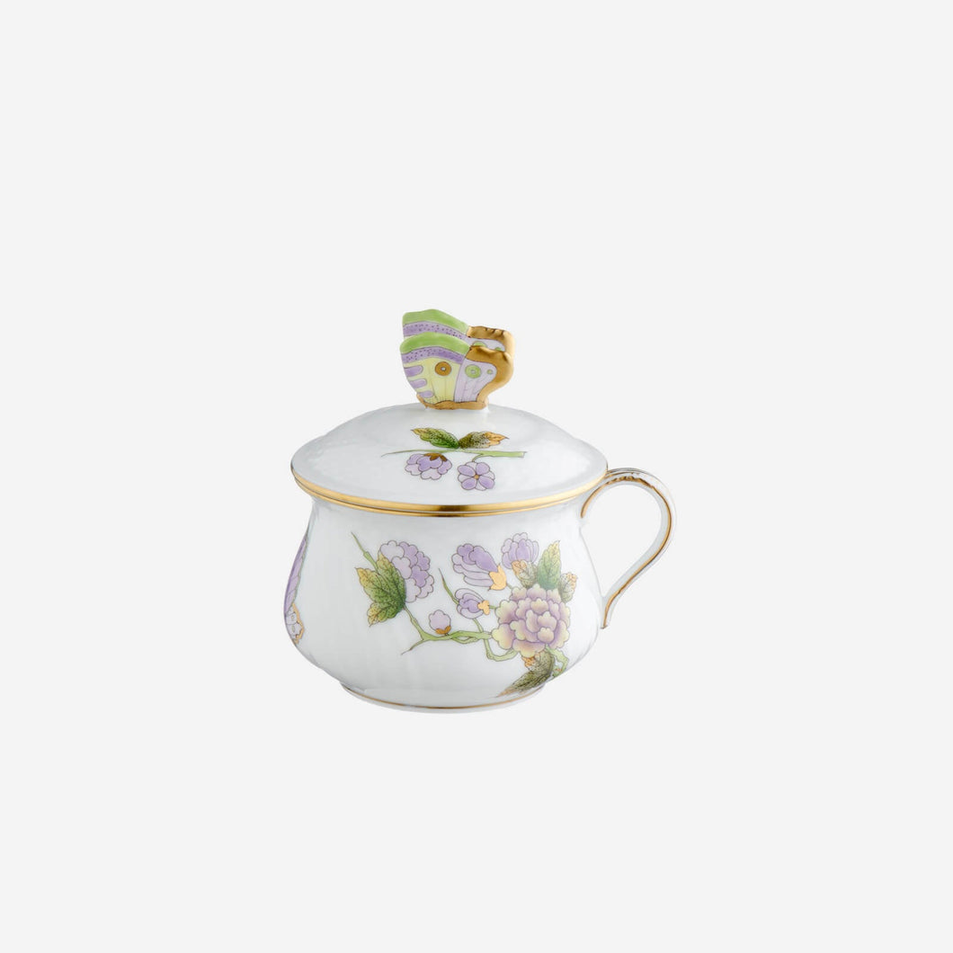 Royal Garden Chocolate Cup with Butterfly Lid