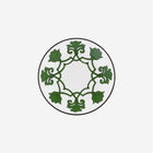 Jaipur Dessert Plate Green