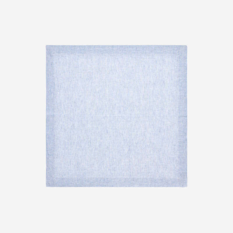 Candy Blue Striped Dinner Napkin