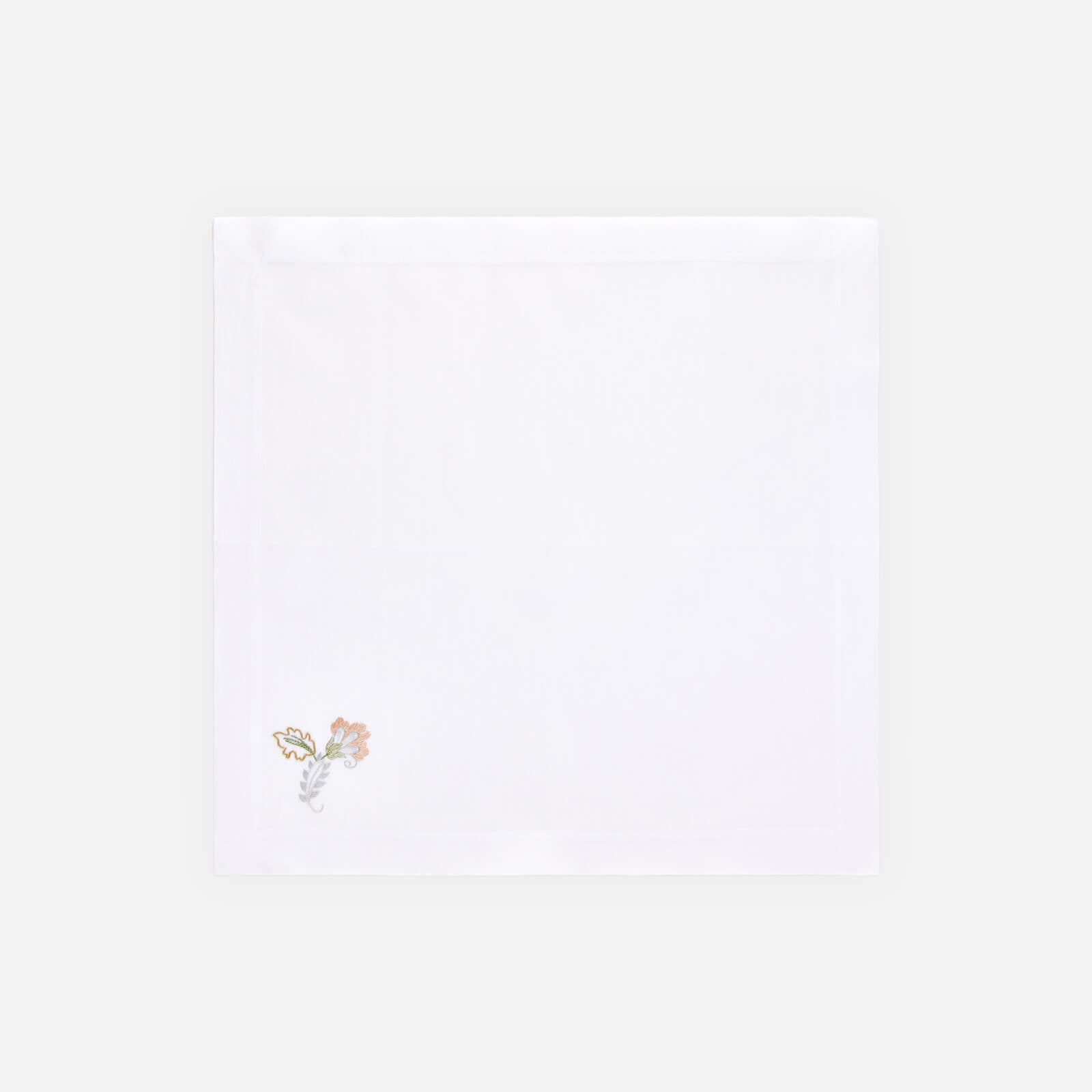 Jacobean Flowers Dinner Napkin Style I - Set of 6