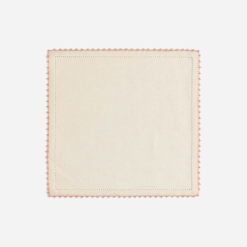 Iloema Piquillos Pink Cocktail Napkin - Set of 6