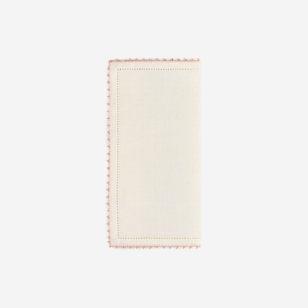 Piquillos Blush Cocktail Napkin - Set of 4