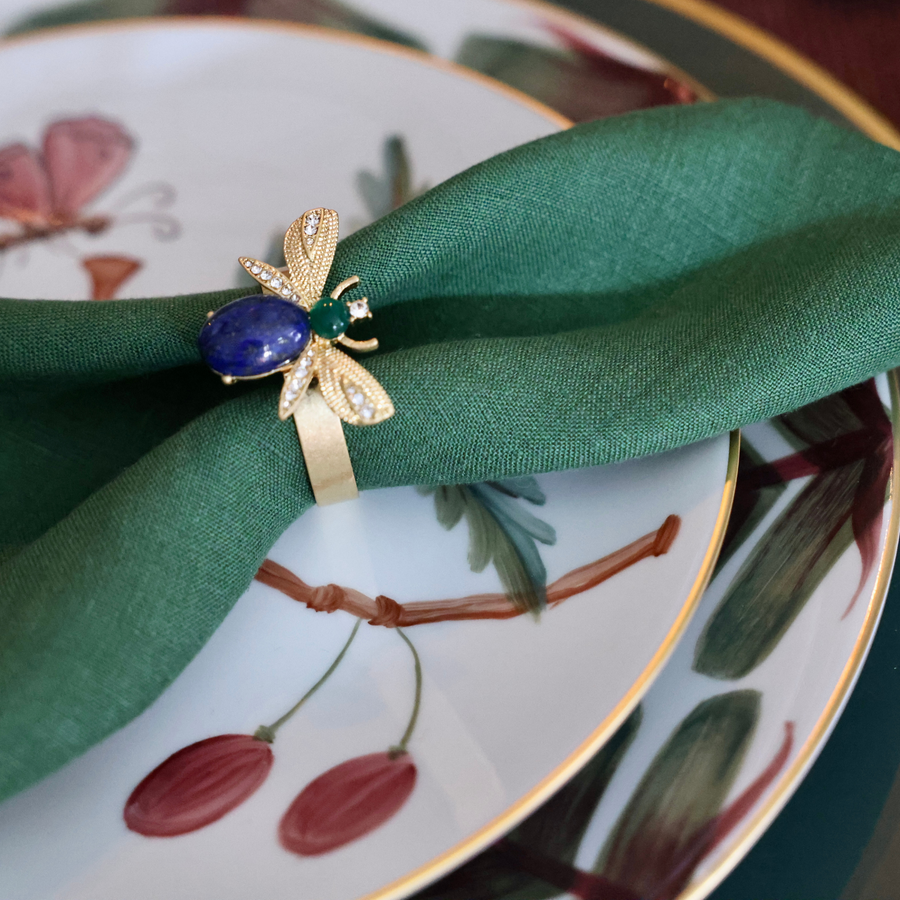 Joanna Buchanan Winged Bug Napkin Ring - Set of 4