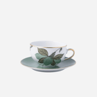 Jardins d’Udaipur Teacup & Saucer - Set of 4