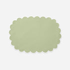 Set of Four Savannah Gardens Oval Green Placemats