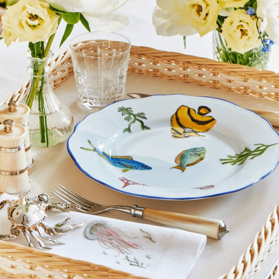 Bonadea Poissons Exotiques Dinner Plate