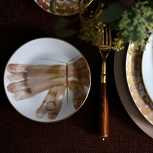 Load image into Gallery viewer, Belle de Nuit Bread Plate Rose
